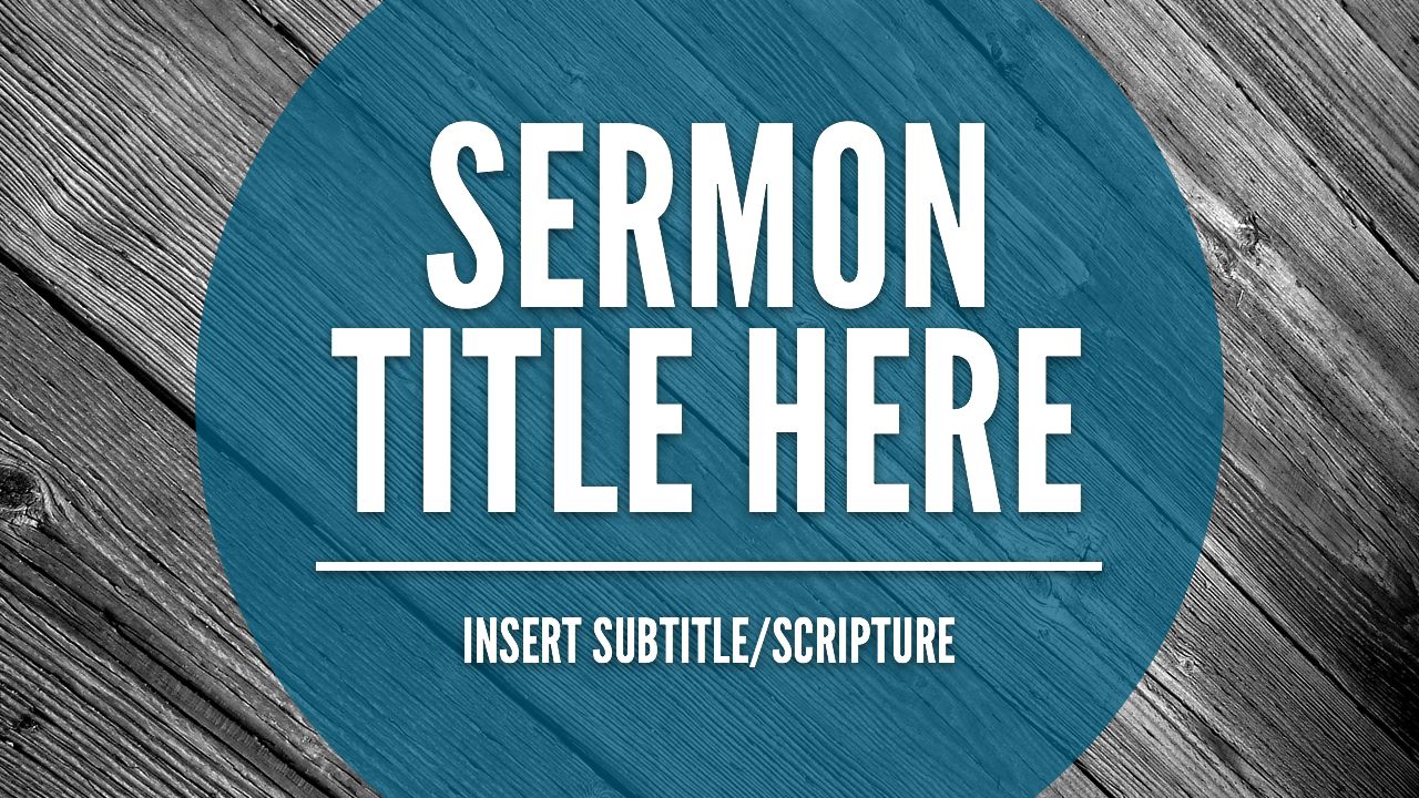Free Sermon Powerpoint Templates Printable Templates