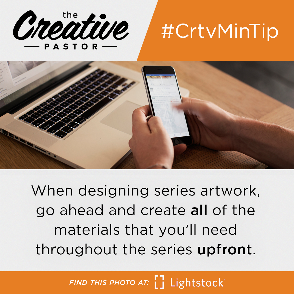 Five Creative Ministry Tips: March 31, 2016 | The Creative Pastor