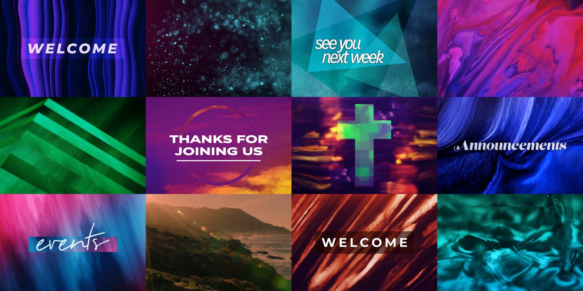 use pro title on church motion graphics on propresenter
